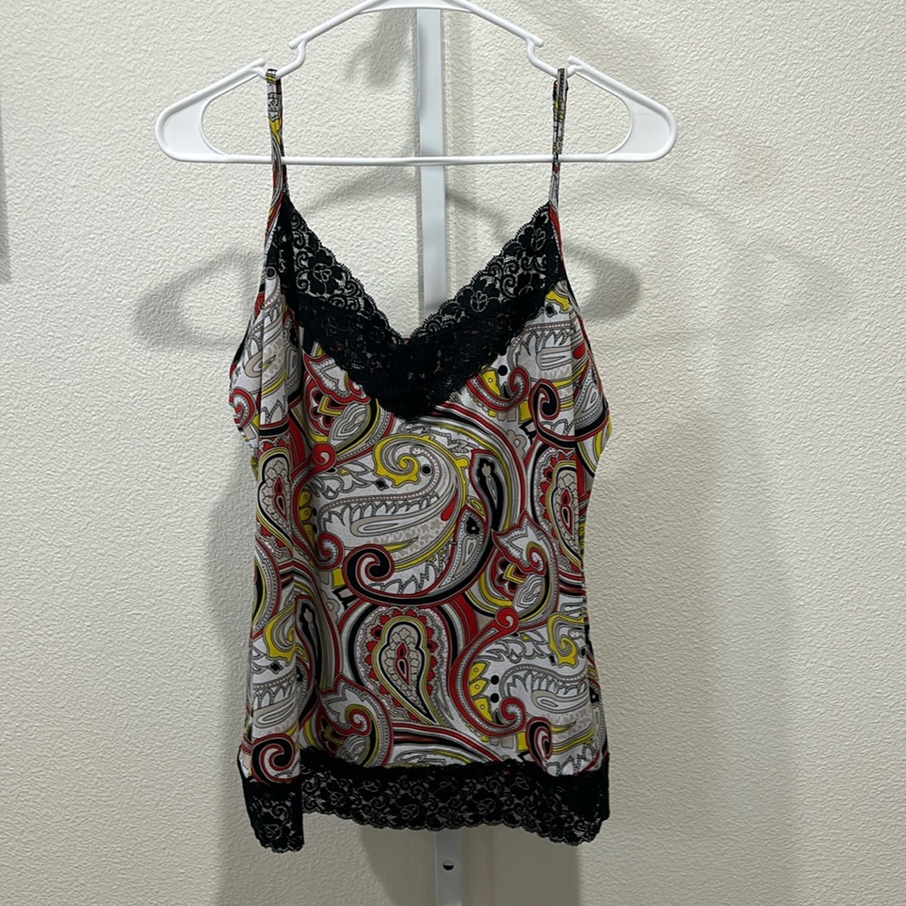 GNW Paisley and Lace Camisol